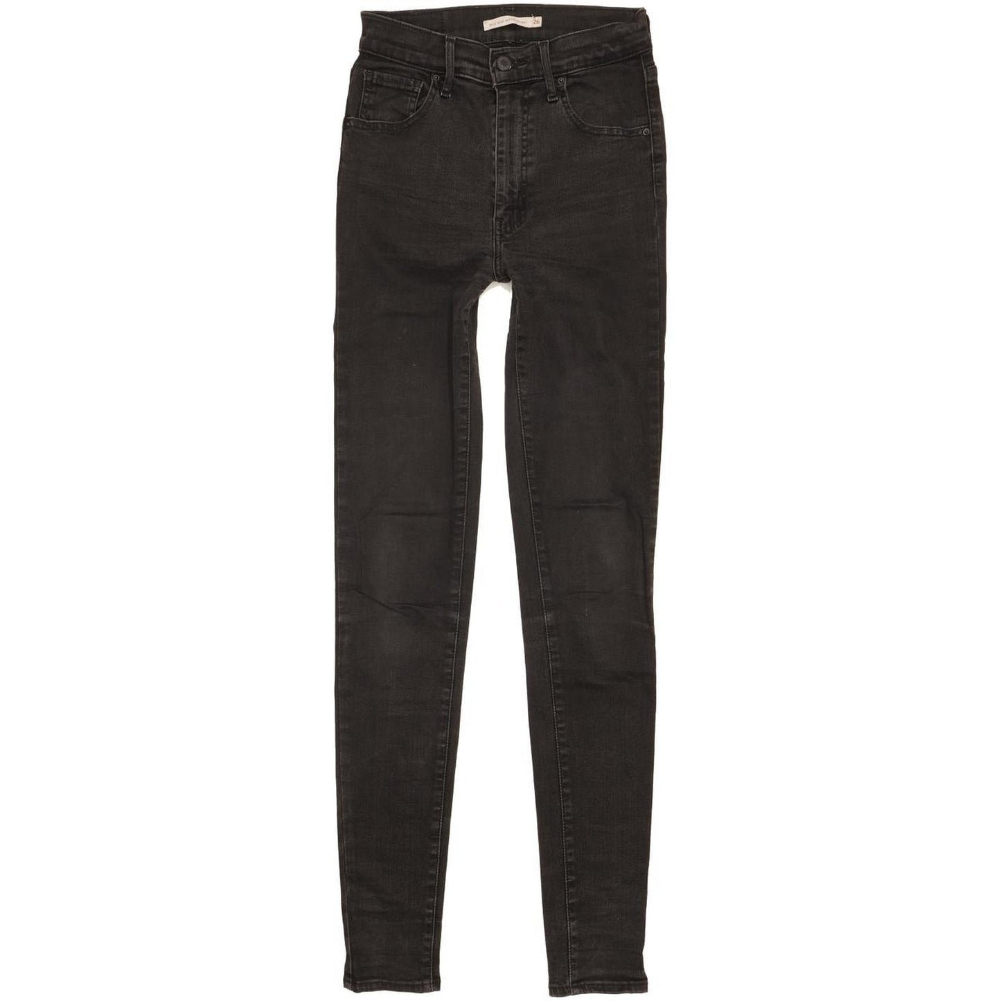 Levi's Mile Women Black Skinny Slim Stretch Jeans W26 L32