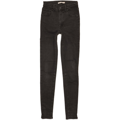 Levi's Mile Women Black Skinny Slim Stretch Jeans W26 L32