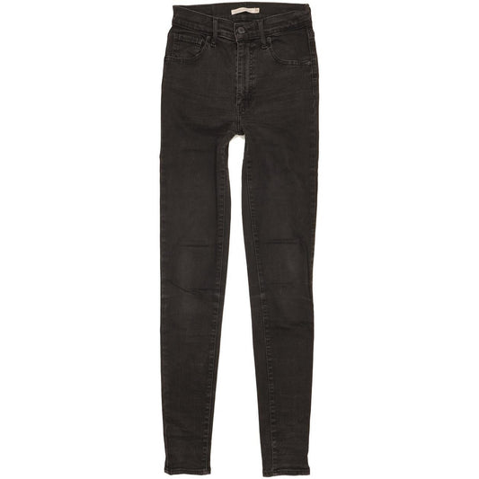 Levi's Mile Women Black Skinny Slim Stretch Jeans W26 L32