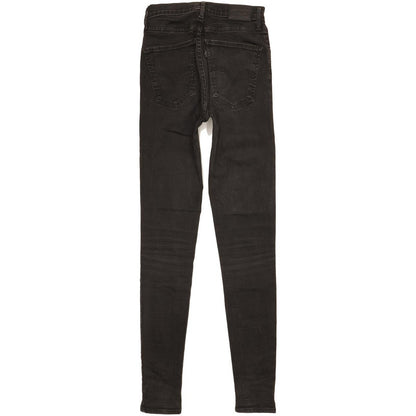 Levi's Mile Women Black Skinny Slim Stretch Jeans W26 L32