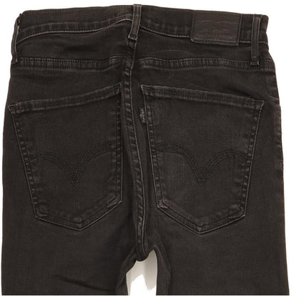 Levi's Mile Women Black Skinny Slim Stretch Jeans W26 L32
