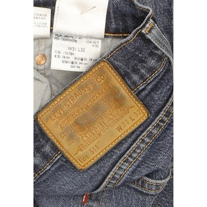 Levi's 511 Men Blue Straight Slim Stretch Jeans W31 L31