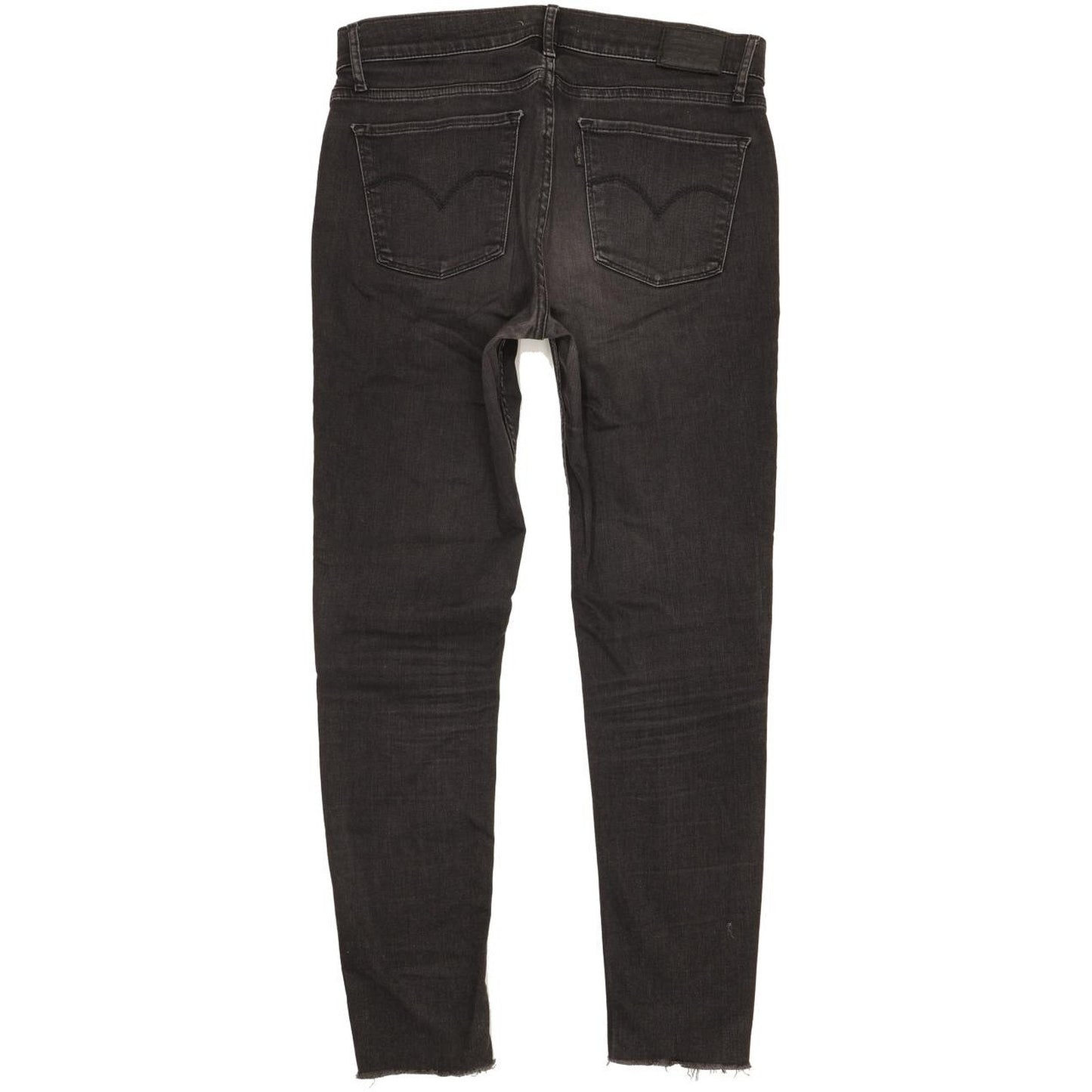 Levi's 710 Super Women Black Skinny Slim Stretch Jeans W30 L29