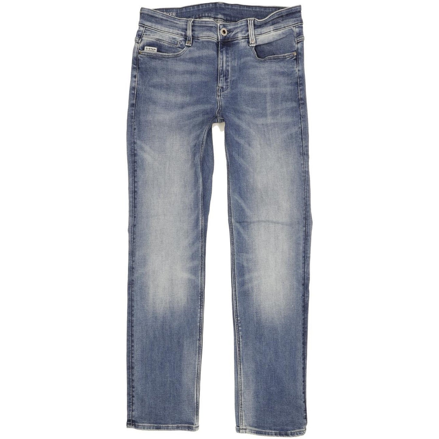 G-Star Noxer Women Blue Straight Regular Stretch Jeans W29 L29
