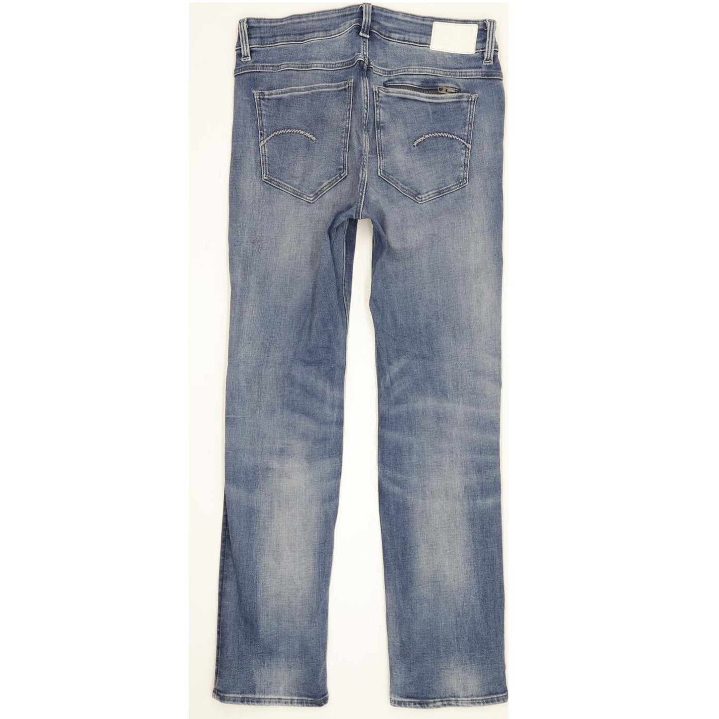 G-Star Noxer Women Blue Straight Regular Stretch Jeans W29 L29