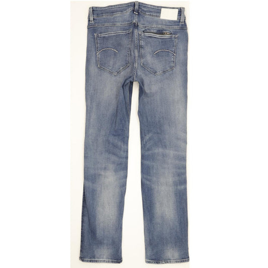 G-Star Noxer Women Blue Straight Regular Stretch Jeans W29 L29