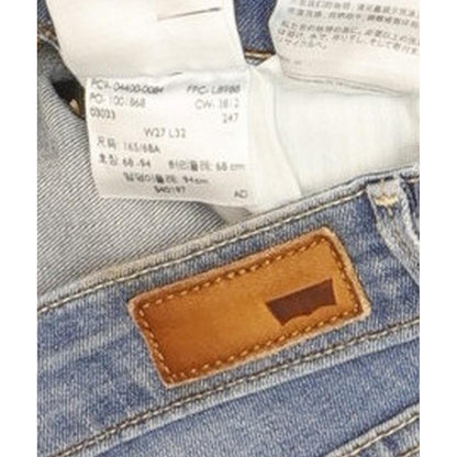 Levi's Slight Curve Women Blue Straight Slim Stretch Jeans W27 L31
