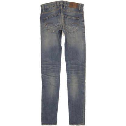 G-Star Revend Men Blue Skinny Slim Stretch Jeans W31 L37