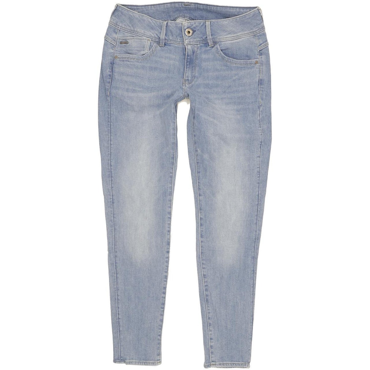 G-Star Lynn Women Blue Skinny Slim Stretch Jeans W28 L29