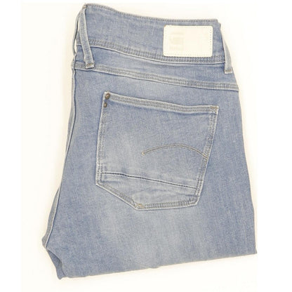 G-Star Lynn Women Blue Skinny Slim Stretch Jeans W28 L29