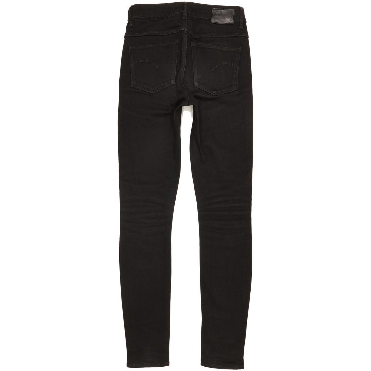 G-Star 3301 Deconst Women Black Skinny Slim Jeans W25 L31