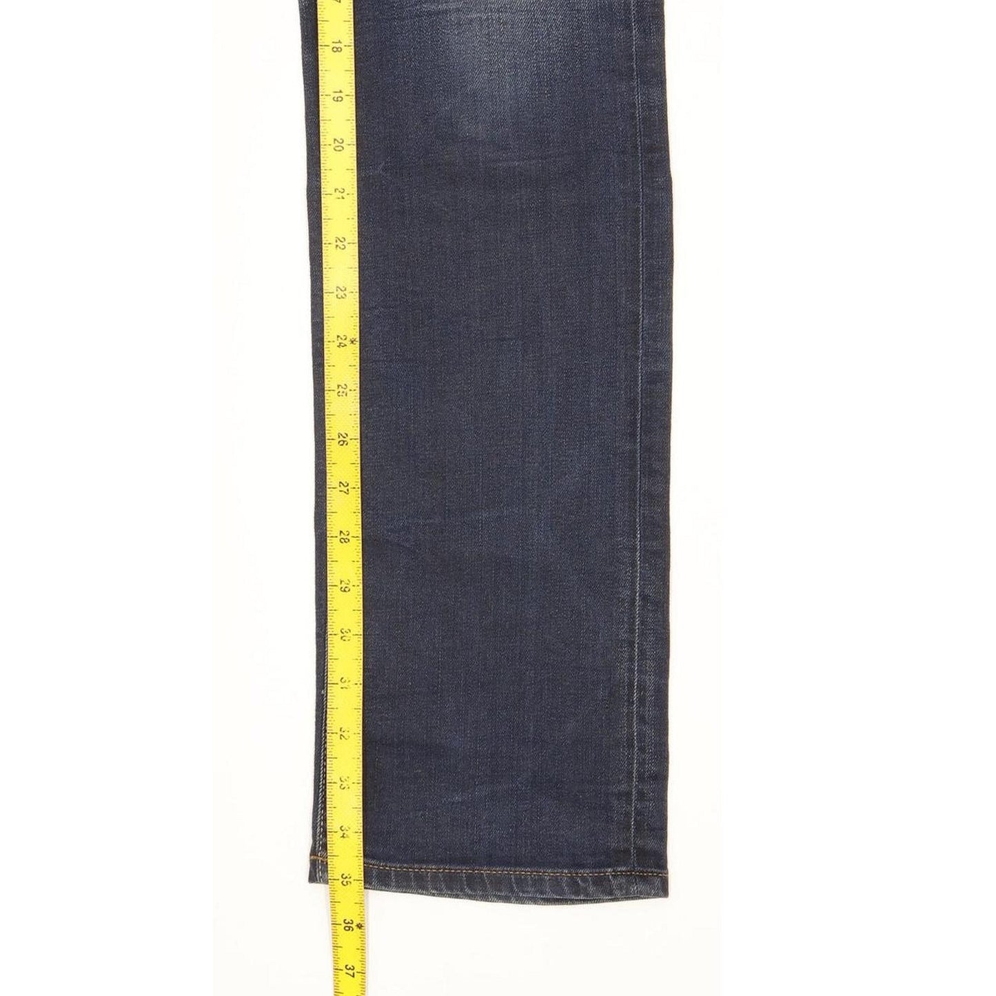 G-Star Lynn Women Blue Straight Slim Stretch Jeans W29 L35