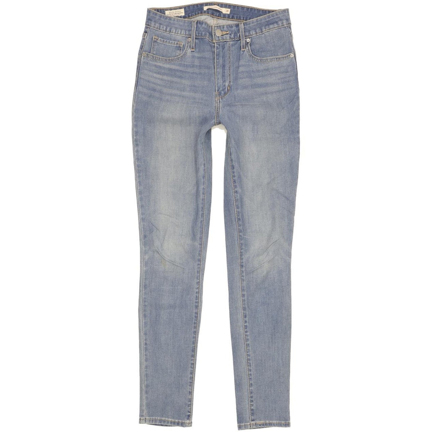 Levi's 721 Women Blue Skinny Slim Stretch Jeans W28 L30