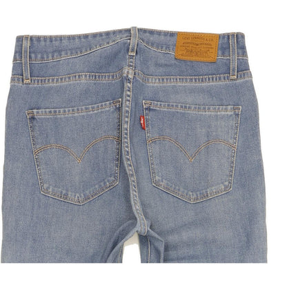 Levi's 721 Women Blue Skinny Slim Stretch Jeans W28 L30