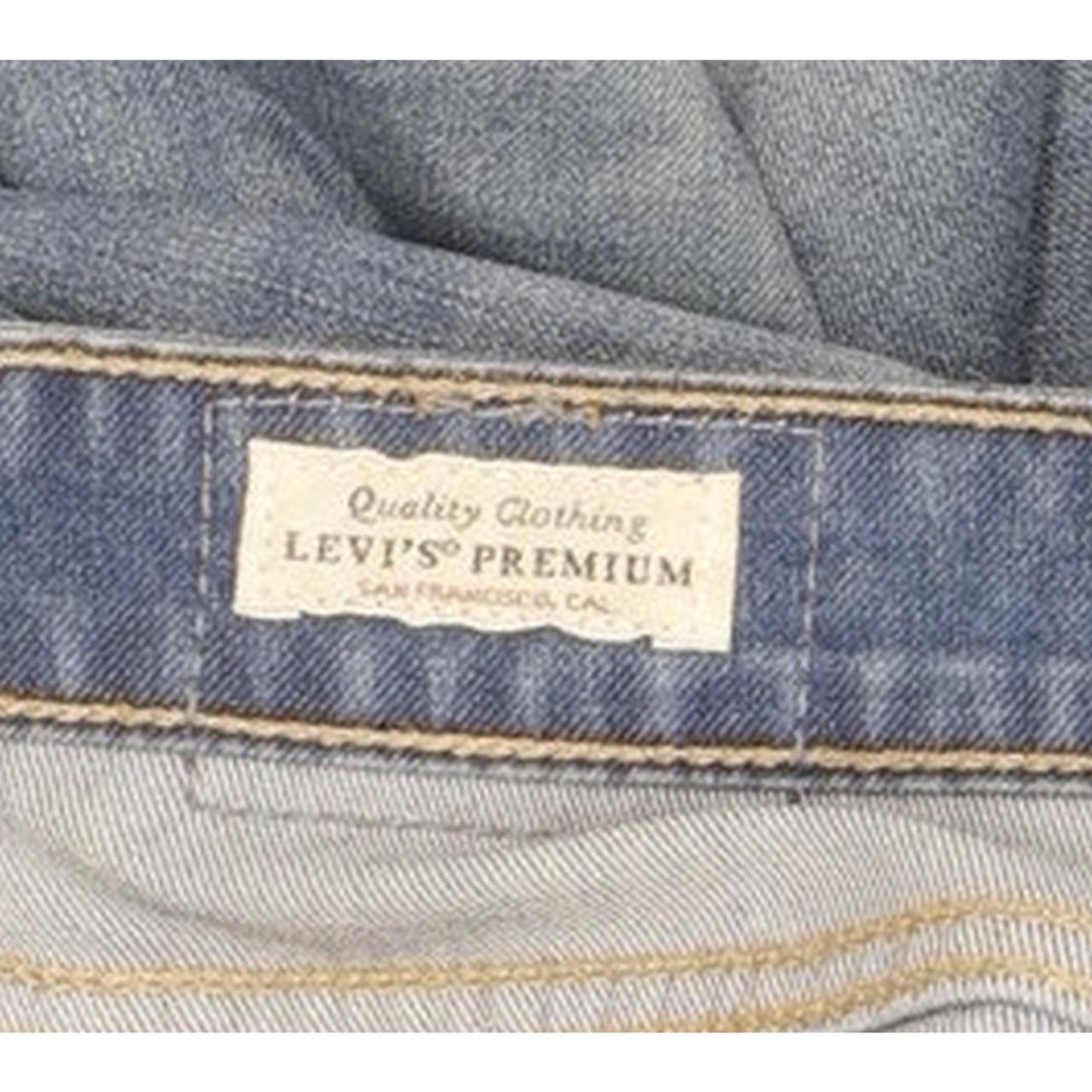 Levi's 721 Women Blue Skinny Slim Stretch Jeans W28 L30