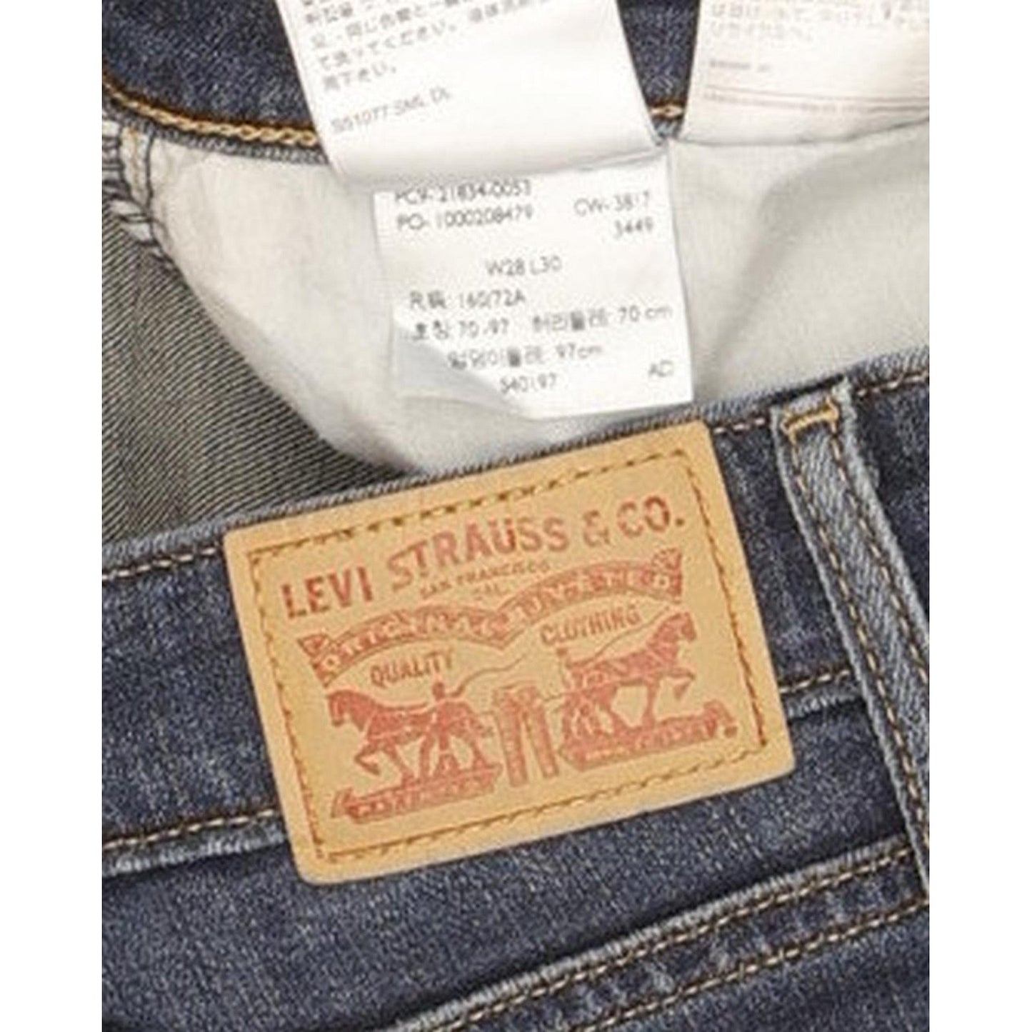 Levi's 714 Women Blue Straight Slim Stretch Jeans W28 L29