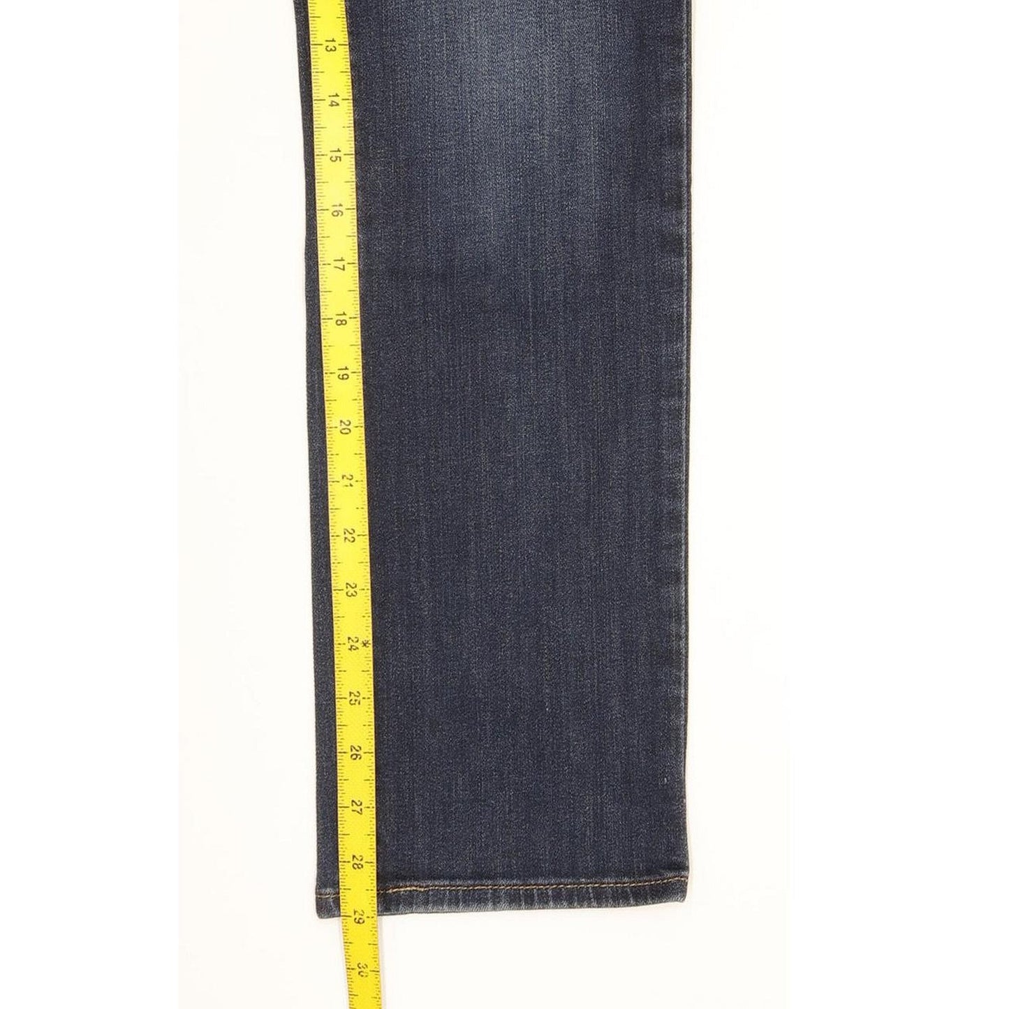 Levi's 714 Women Blue Straight Slim Stretch Jeans W28 L29