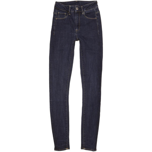 G-Star 3301 Deconst Women Blue Skinny Slim Stretch Jeans W24 L32