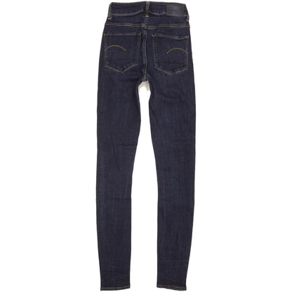 G-Star 3301 Deconst Women Blue Skinny Slim Stretch Jeans W24 L32