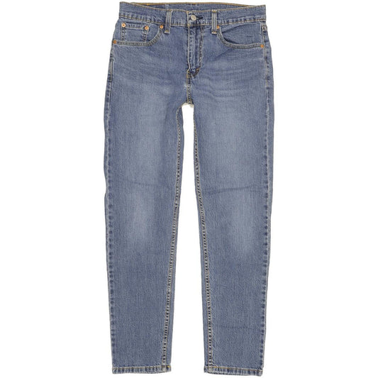 Levi's 502 Hi-Ball Men Blue Tapered Regular Stretch Jeans W29 L30