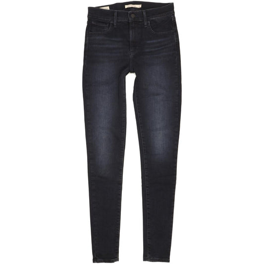 Levi's 720 Super Women Navy Skinny Slim Stretch Jeans W27 L32