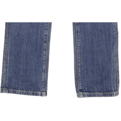G-Star Women Blue Straight Slim Stretch Jeans W28 L35