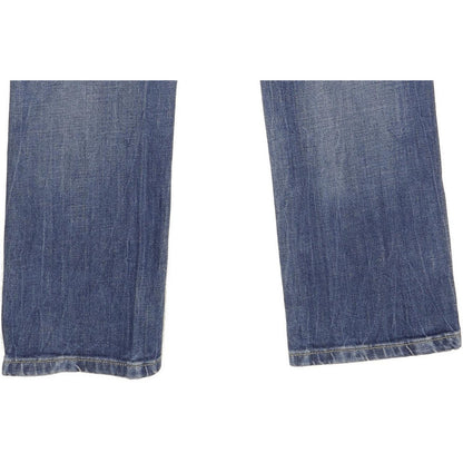 G-Star Women Blue Straight Slim Stretch Jeans W28 L35