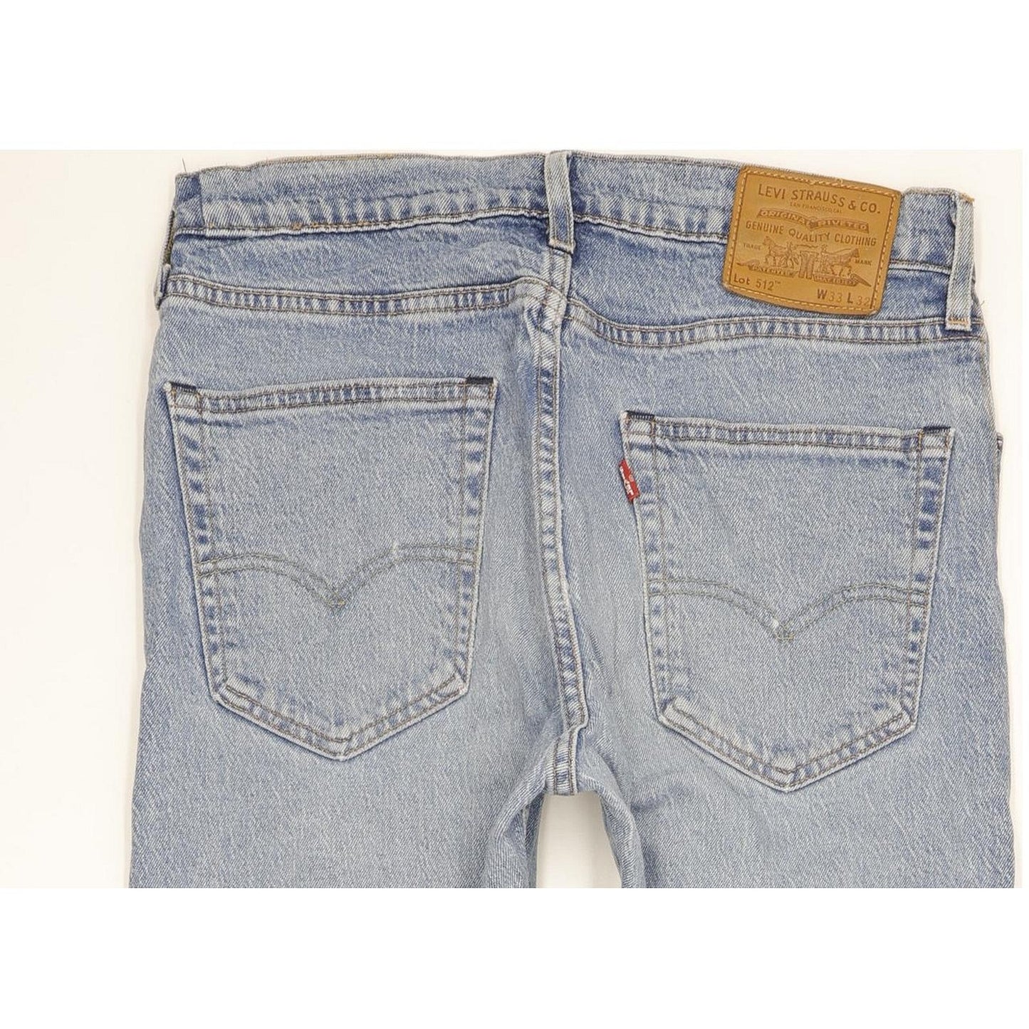 Levi's 512 Men Blue Tapered Slim Stretch Jeans W31 L31