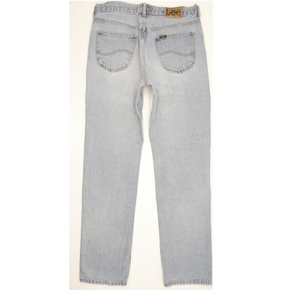 Lee Chicago Men Blue Straight Regular Jeans W34 L34