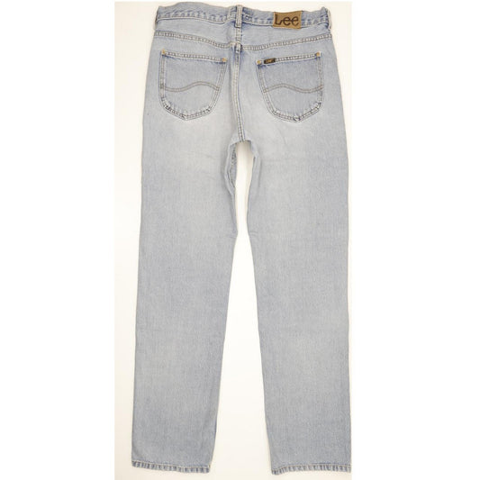 Lee Chicago Men Blue Straight Regular Jeans W34 L34