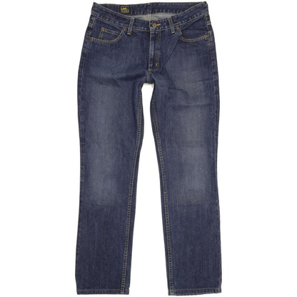 Lee Men Blue Straight Regular Jeans W32 L31