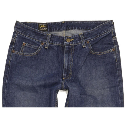 Lee Men Blue Straight Regular Jeans W32 L31