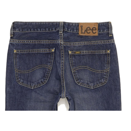 Lee Men Blue Straight Regular Jeans W32 L31