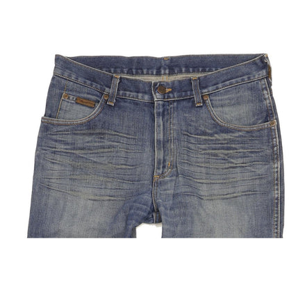 Wrangler Alaska Men Blue Straight Regular Jeans W32 L32