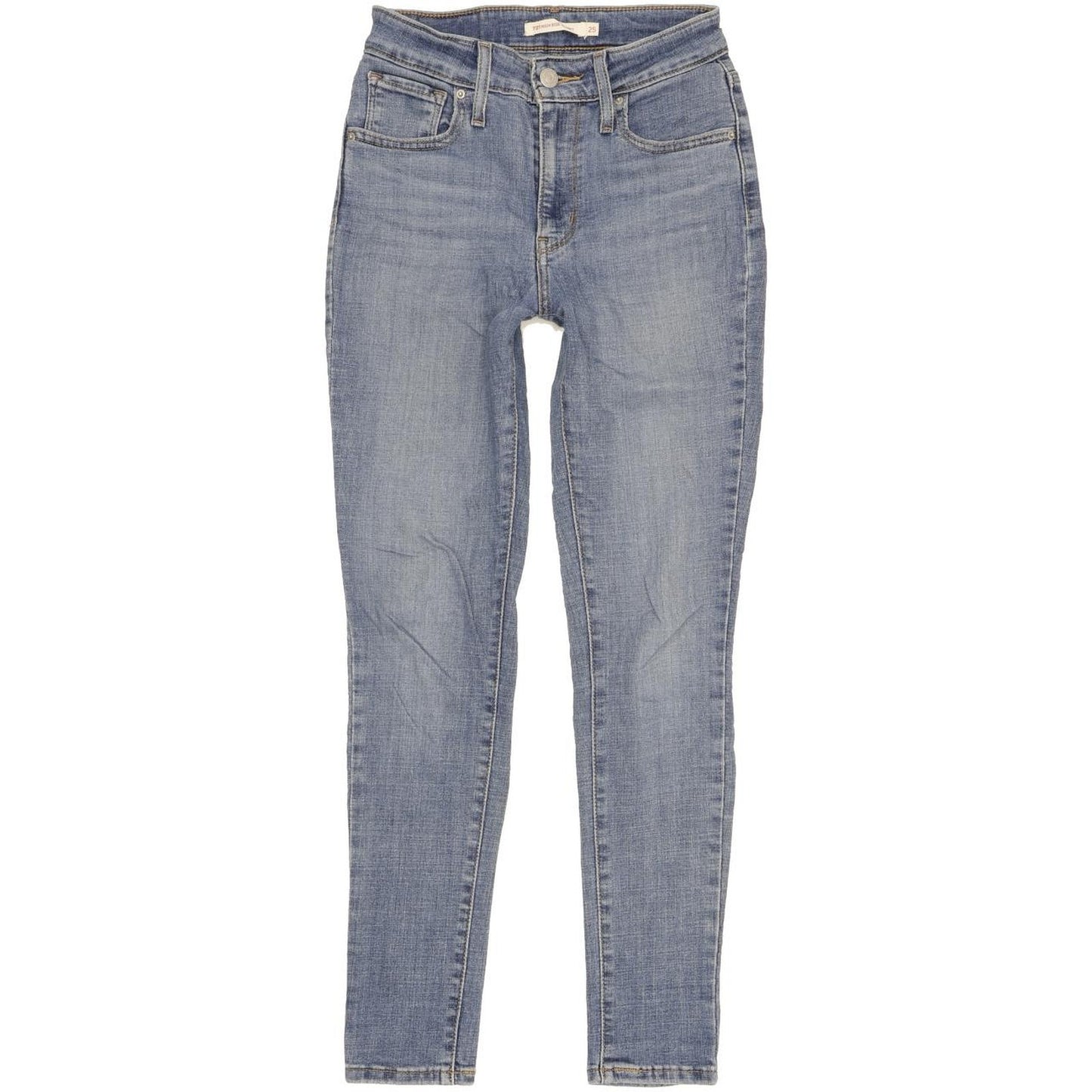 Levi's 721 Women Blue Skinny Slim Stretch Jeans W25 L28