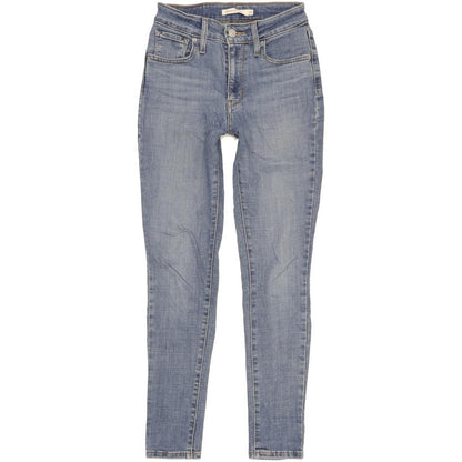 Levi's 721 Women Blue Skinny Slim Stretch Jeans W25 L28