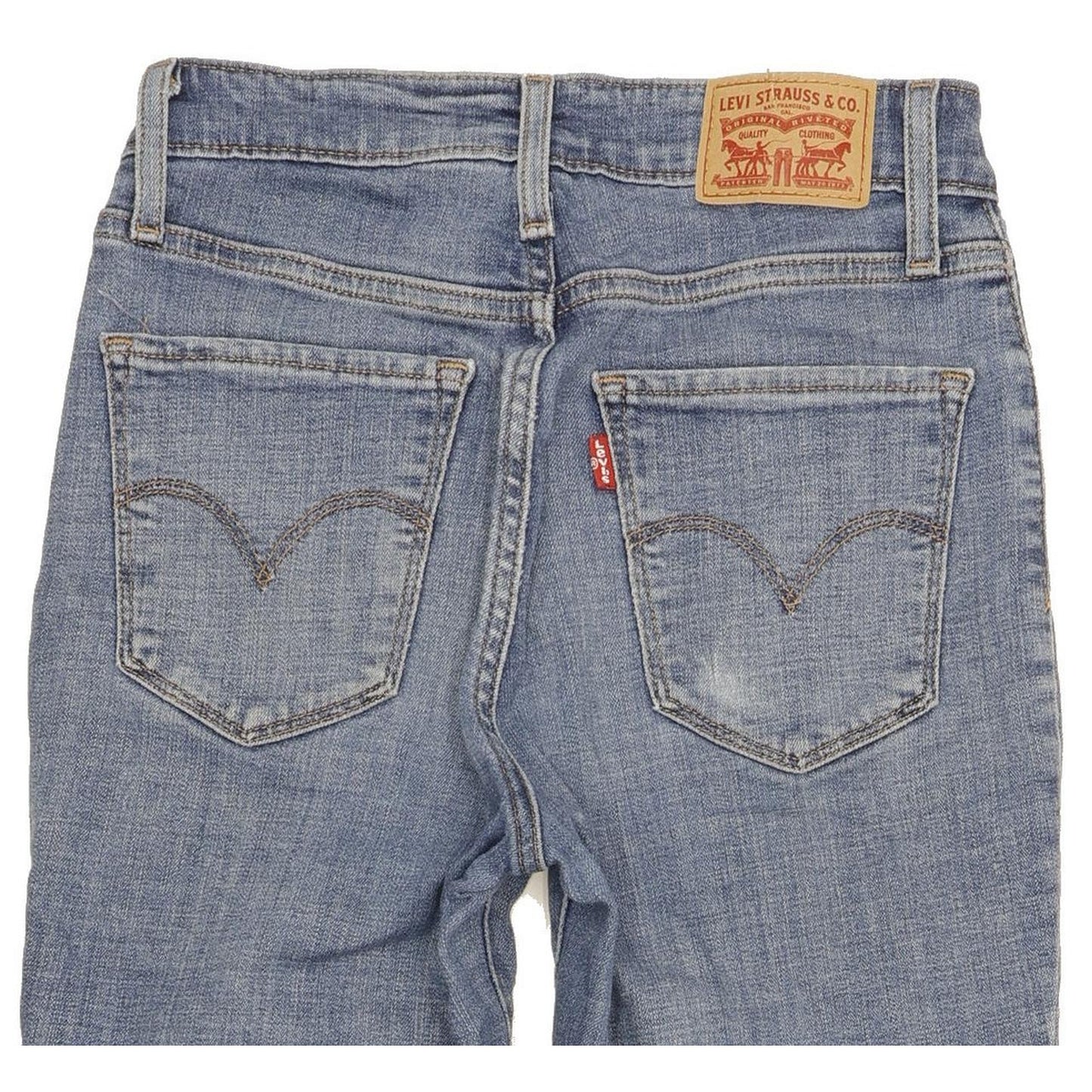 Levi's 721 Women Blue Skinny Slim Stretch Jeans W25 L28