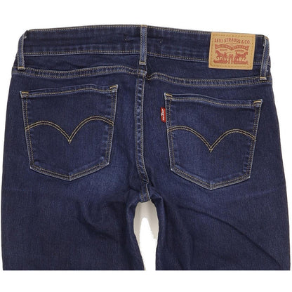 Levi's 711 Women Blue Skinny Slim Stretch Jeans W27 L33