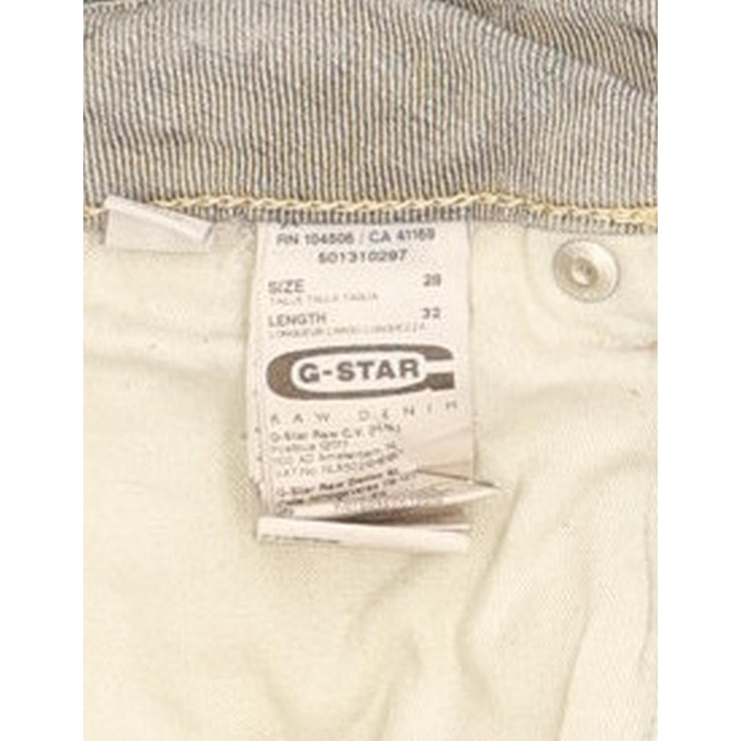 G-Star Midge Women Blue Straight Slim Stretch Jeans W28 L31