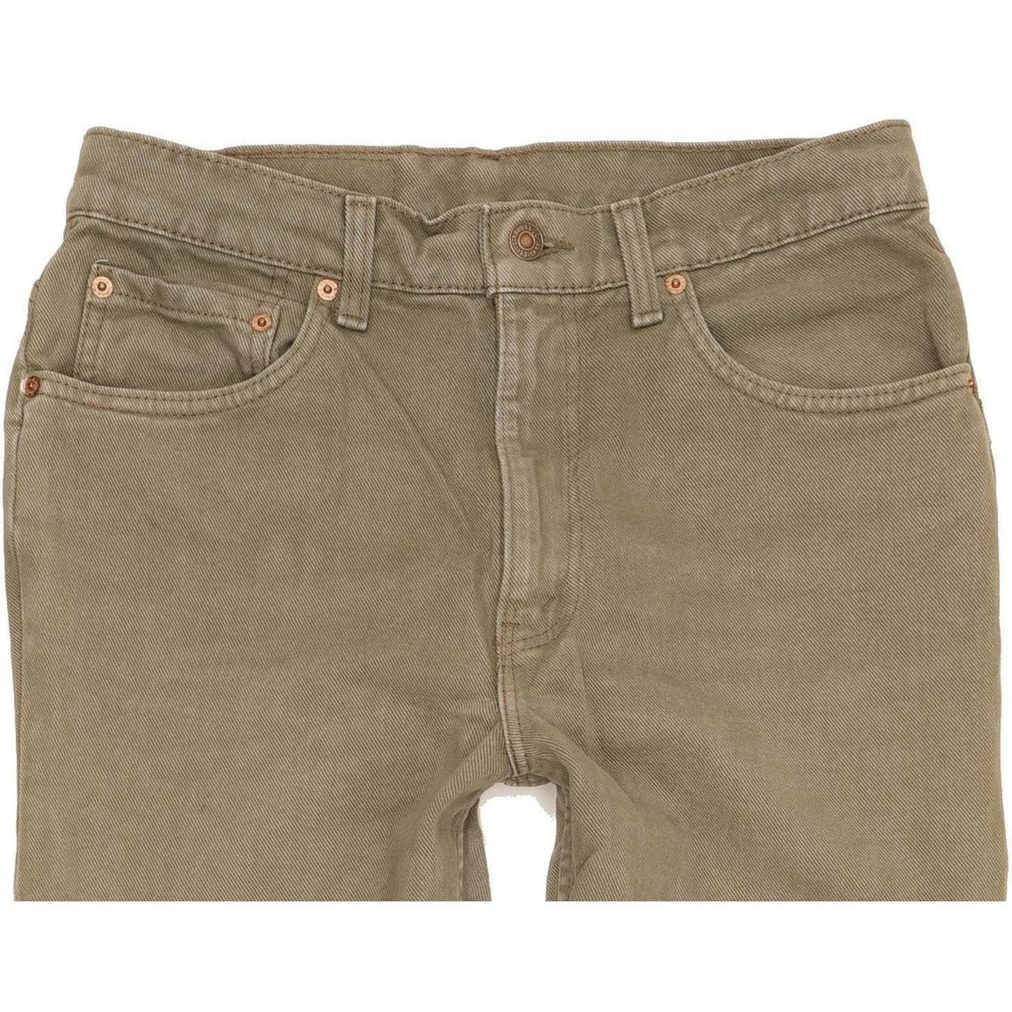 Levi's 550 Made in USA Men Khaki Tapered Relaxed Jeans W32 L30