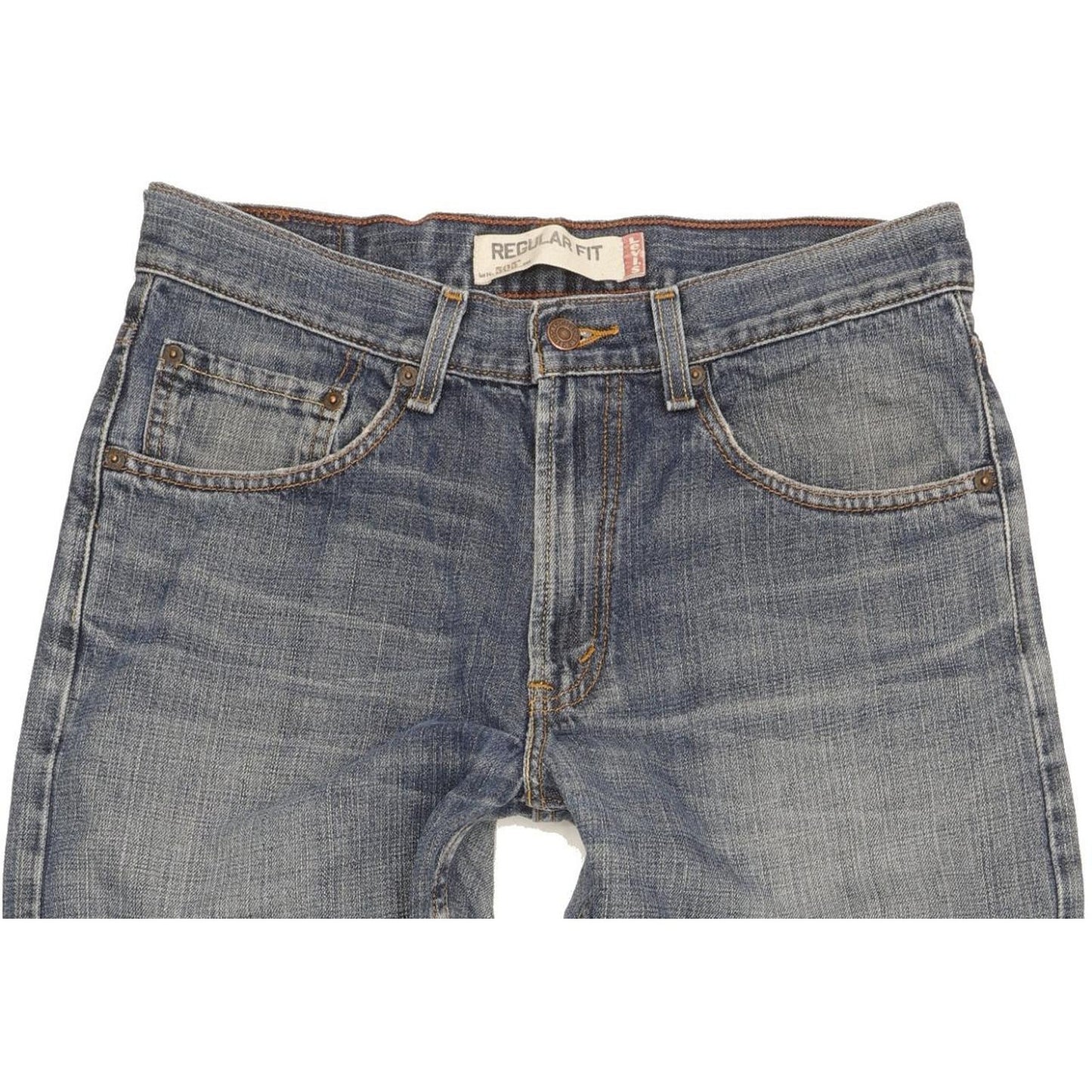 Levi's 505 Men Blue Straight Regular Jeans W32 L31