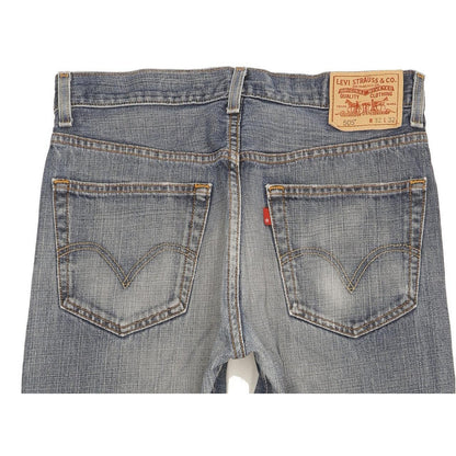 Levi's 505 Men Blue Straight Regular Jeans W32 L31