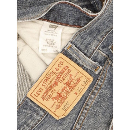 Levi's 505 Men Blue Straight Regular Jeans W32 L31