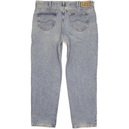 Lee Men Blue Tapered Regular Jeans W40 L31
