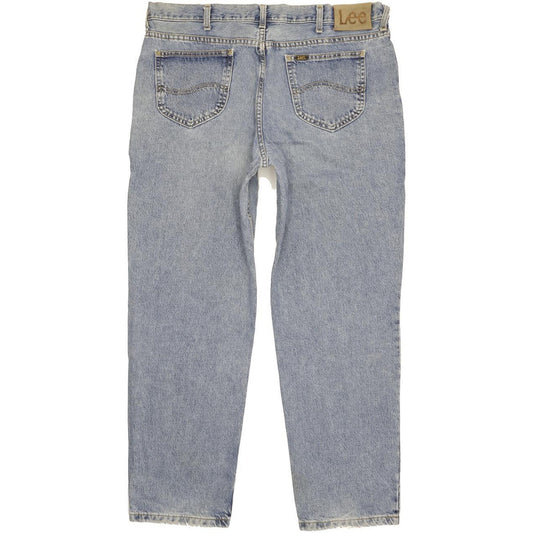 Lee Men Blue Tapered Regular Jeans W40 L31