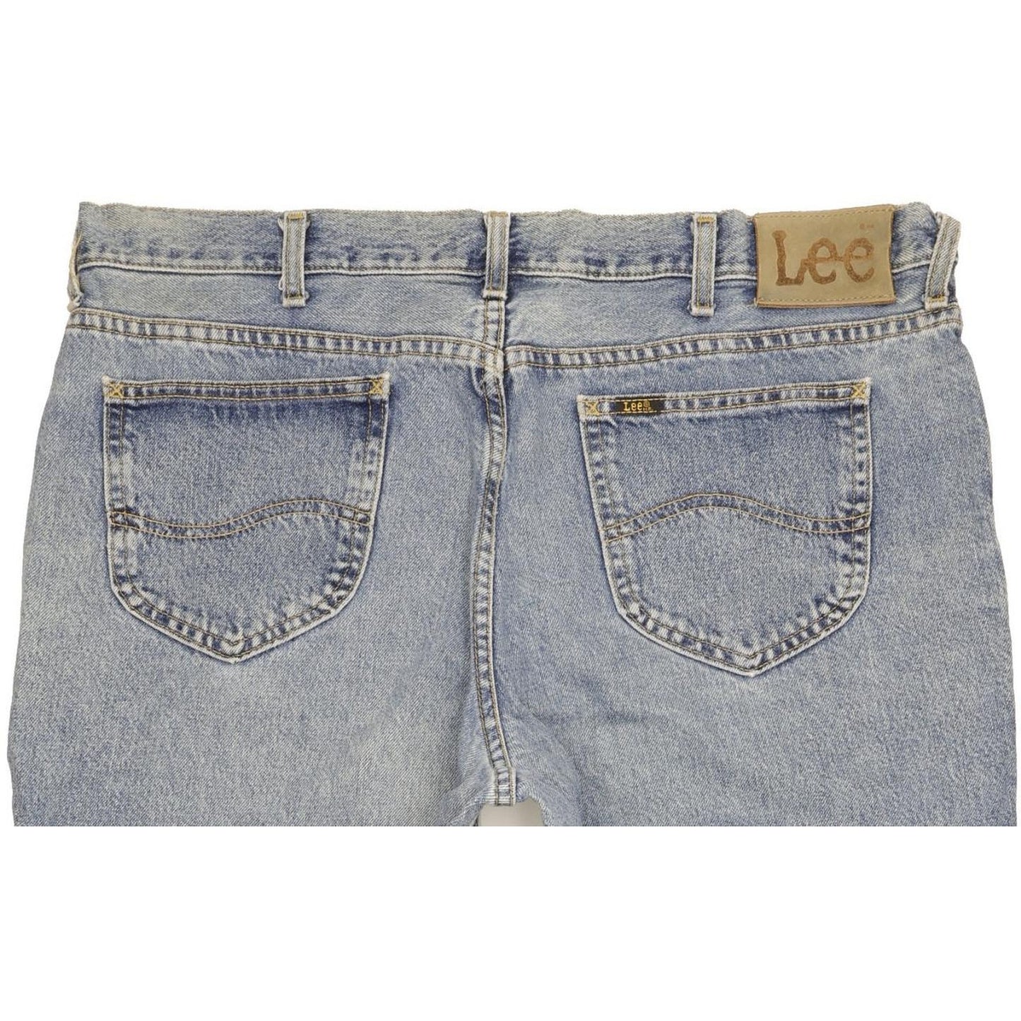 Lee Men Blue Tapered Regular Jeans W40 L31