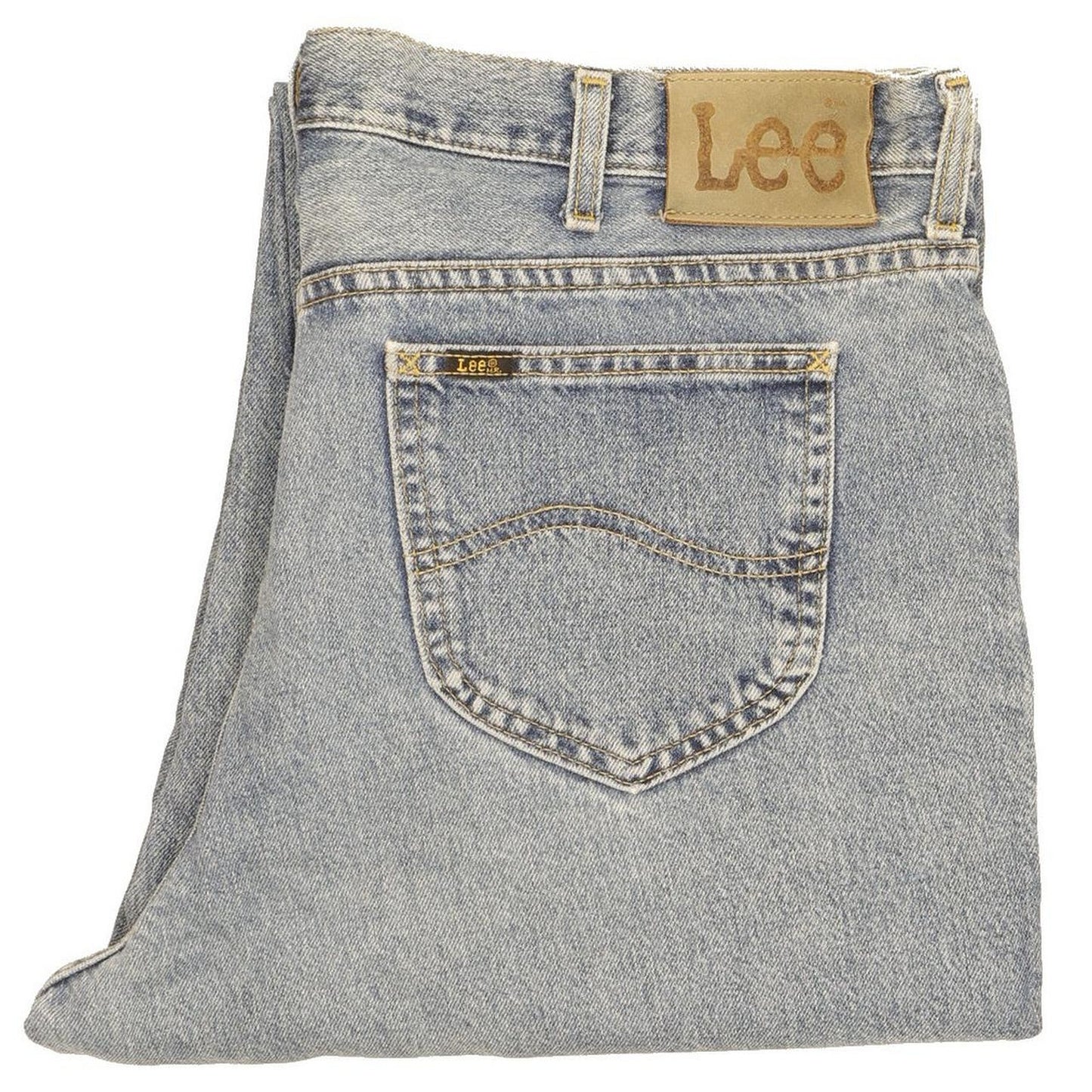Lee Men Blue Tapered Regular Jeans W40 L31