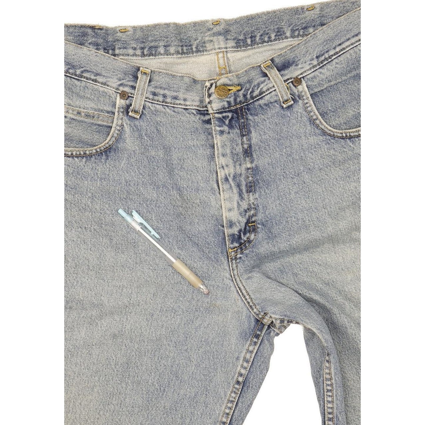 Lee Men Blue Tapered Regular Jeans W40 L31
