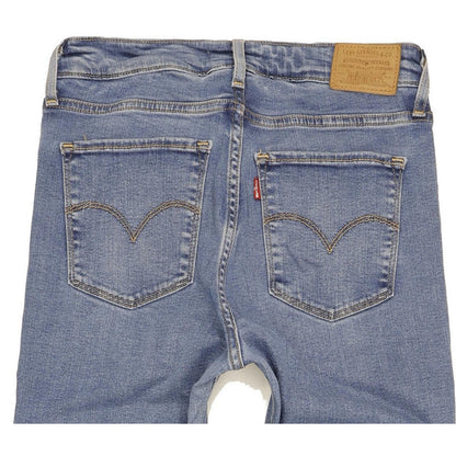 Levi's 721 Women Blue Skinny Slim Stretch Jeans W28 L28