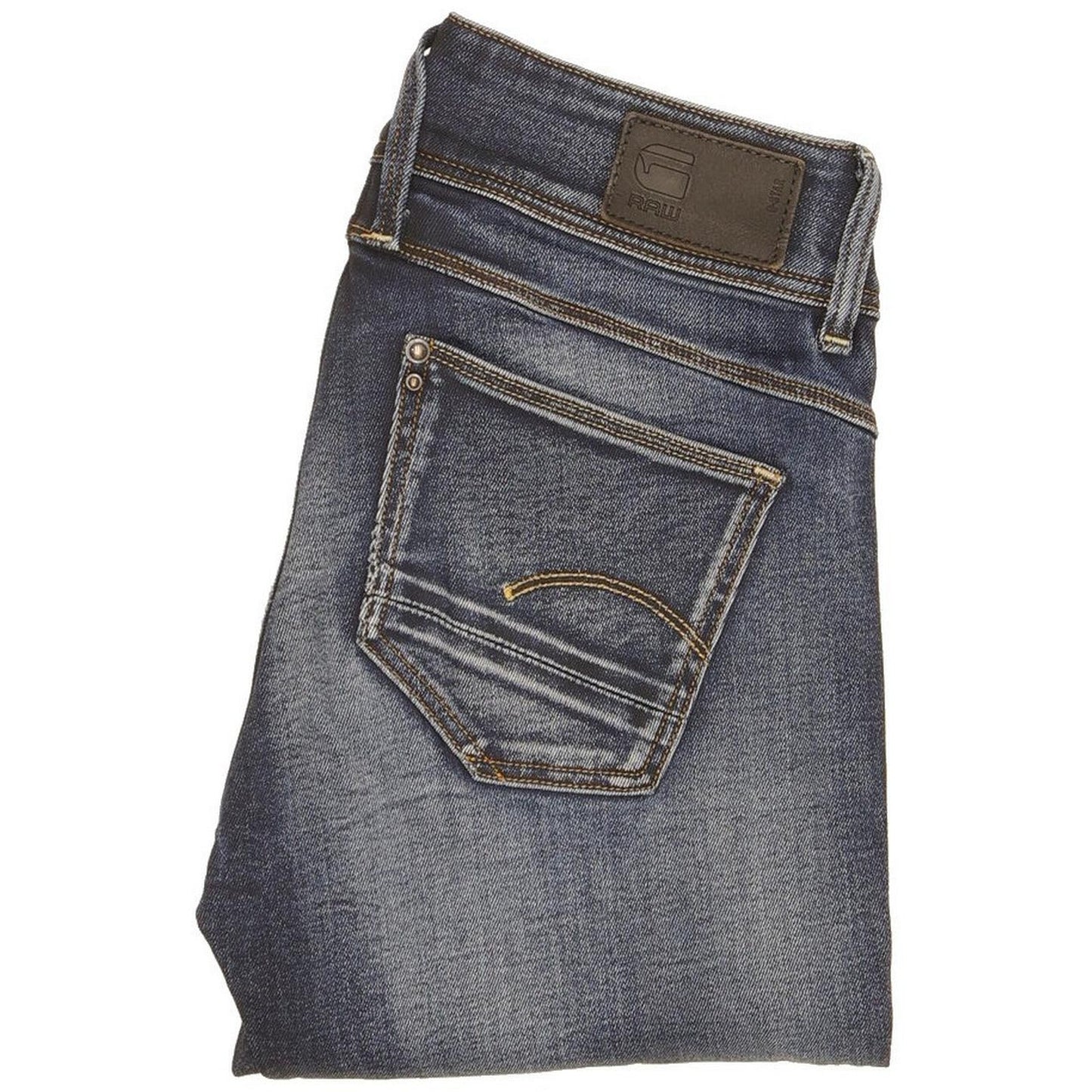 G-Star Lynn Women Blue Skinny Slim Stretch Jeans W24 L29